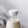 Glass Milk Bottle With Personalised Label, thumbnail 4 of 7
