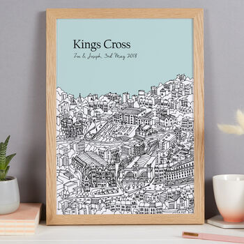 Personalised Kings Cross Print, 9 of 10