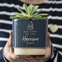 Personalised Housewarming Indoor Plant Pot, thumbnail 1 of 7