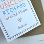 My Fingers May Be Small But… Cute Uncle Card, thumbnail 4 of 6