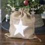 White Star Christmas Sack, thumbnail 1 of 2