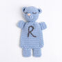 Personalised Teddy Baby Comforter Crochet Kit, thumbnail 2 of 9