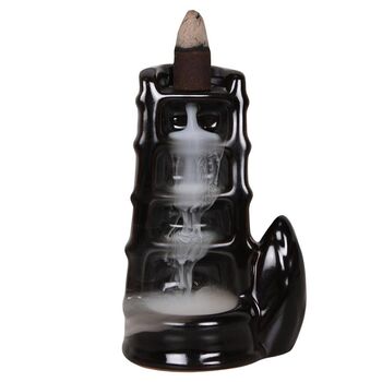 Split Bamboo Fountain Backflow Incense Burner, 3 of 4