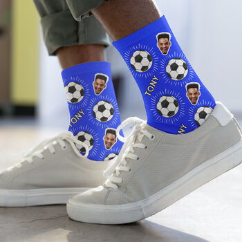 Personalised Football Photo Socks, 4 of 12