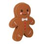 Gingerbread Man Boucle Christmas Cushion, thumbnail 2 of 4