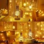 Cordless Table Bedside Lamp Light Fairy Starry Lights, thumbnail 5 of 7