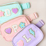 Kids Personalised Preppy Patch Bag, thumbnail 3 of 7