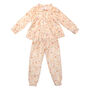 Ballerina Brush Cotton Pyjama Set, thumbnail 1 of 3
