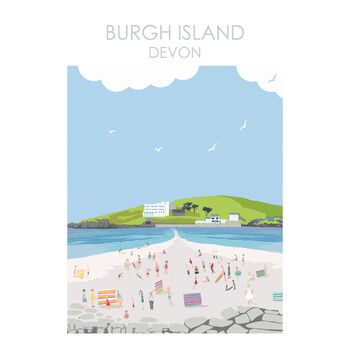 Burgh Island Devon Print, 4 of 6
