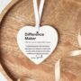 Personalised Difference Maker Gift Thank You Present, thumbnail 1 of 4
