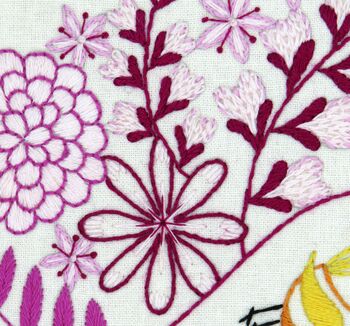 'Love Blooms' Is A Delight To Stitch Embroidery Design, 4 of 12