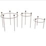 8mm Slimline One Ring Plant Supports Set Of Two, thumbnail 1 of 7