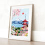 Mount Fuji, Japan Travel Art Print, thumbnail 4 of 7