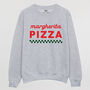 Margherita Pizza Women’s Slogan Sweatshirt, thumbnail 2 of 3