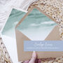 Greenery A6 Save The Date Card, thumbnail 2 of 2