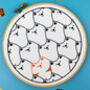 Cats Embroidery Kit, thumbnail 5 of 7