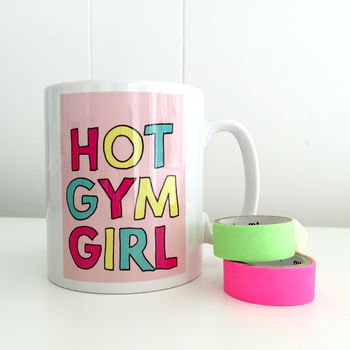 'Hot Gym Girl' Gym Mug, 7 of 7