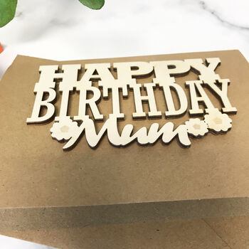Personalised Happy Birthday Card For Mum, 8 of 12
