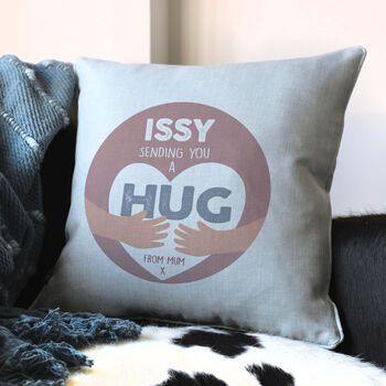 Personalised Sending A Hug Cushion, 3 of 4