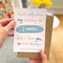 Personalised First Mother's Day Card For New Mum, thumbnail 1 of 6
