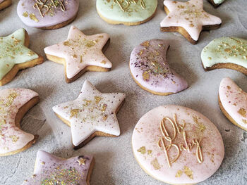 Personalised Oh Baby Babyshower Biscuit Gift Box, 3 of 6