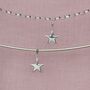 Sterling Silver Puffy Star Charm, thumbnail 1 of 7