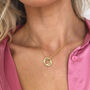 Personalised Interlocking Circles Necklace, thumbnail 8 of 12