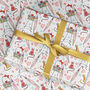 Cat Wrapping Paper Roll Or Folded V1, thumbnail 1 of 2