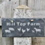 Personalised Farm Slate Sign, thumbnail 1 of 2