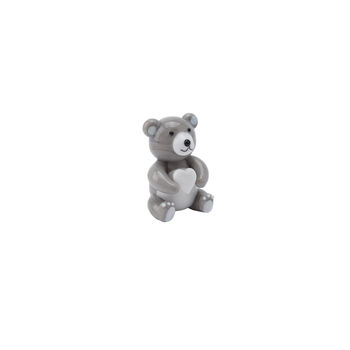 Glass Teddy Bear Figurine In Gift Box, 2 of 4