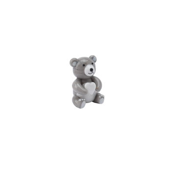 Glass Teddy Bear Figurine In Gift Box, 3 of 5