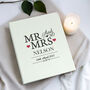 Personalised Mr And Mrs Photo Album, thumbnail 1 of 5
