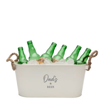 Personalised Metal Ice Bucket For Beer, 3 of 3
