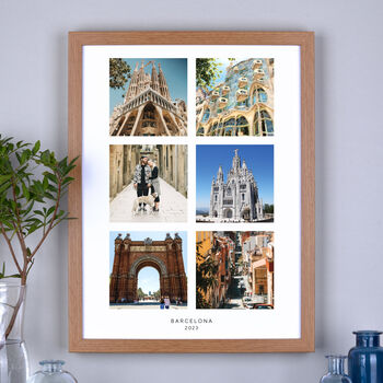 Personalised Six Photos Holiday Print, 2 of 8