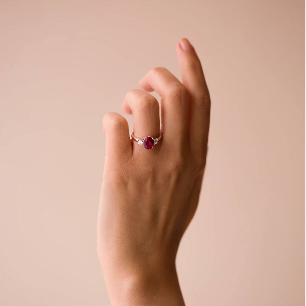 Created Brilliance Ellison Lab Grown Diamond Ring, 1 of 12