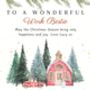 Christmas Personalised Soy Wax Candle Gift For Work Bestie, Coworker, thumbnail 8 of 9
