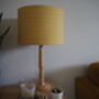 Geometric Mustard Lampshade, thumbnail 1 of 7