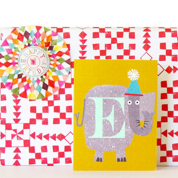 Mini E For Elephant Card, 3 of 5