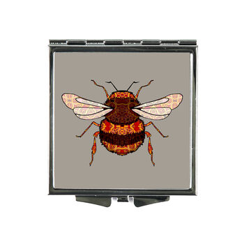 Bumble Bee Compact Mirror And Lens Cloth Set, 3 of 9