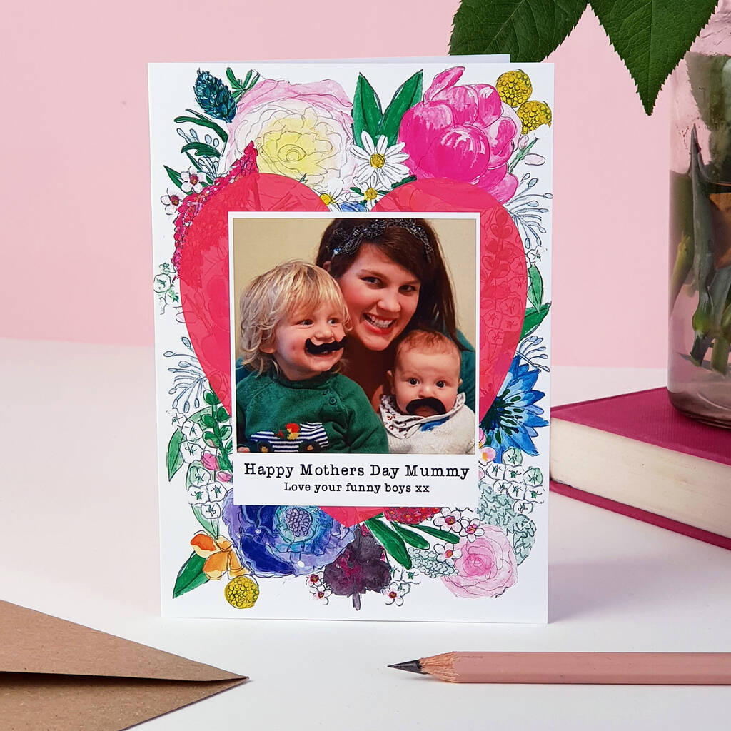 Personalised Mother's Day Photo Card, 1 of 5