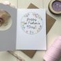 Personalised First Mother's Day Card, thumbnail 4 of 5