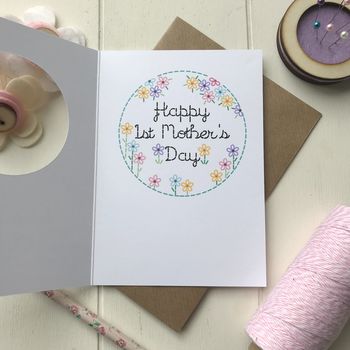 Personalised First Mother's Day Card, 4 of 5