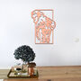African Elephant Wooden Wall Art Modern Gift Idea, thumbnail 3 of 11