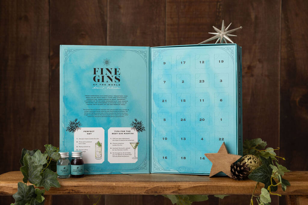 Fine Gins Of The World Advent Calendar By The Spirit Co