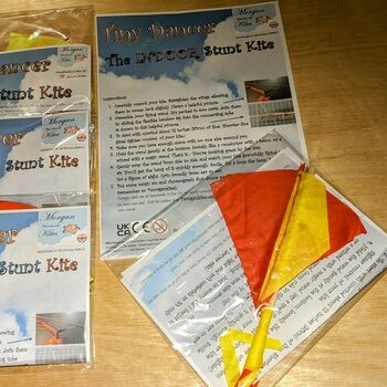 Tiny Dancer The Indoor Stunt Kite. Handmade In Gb By Morgan Kites, 2 of 8