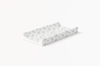 Eucalyptus Leaf Baby Anti Roll Wedge Changing Mat, 3 of 3