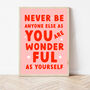 Colourful Positivity Print For Kids Or Adults, thumbnail 3 of 9