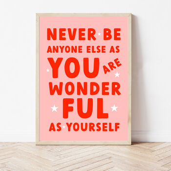 Colourful Positivity Print For Kids Or Adults, 3 of 9