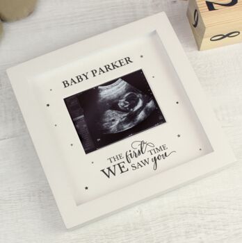 Personalised Baby Scan Frame, 2 of 3