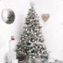 Sequin Christmas Tree Skirt Silver, Gold, Rose Gold, thumbnail 6 of 6